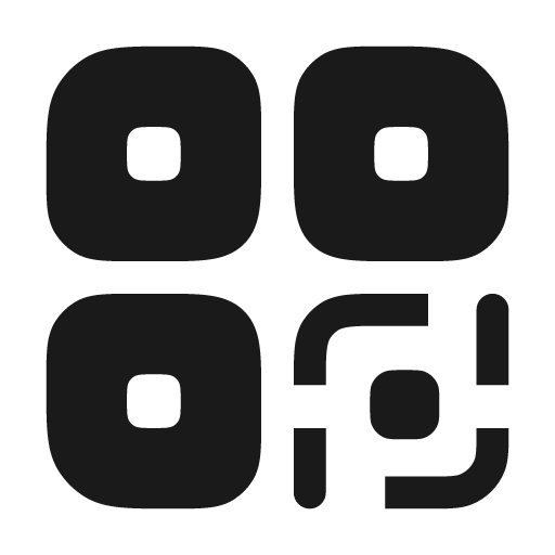 Qr code bold icon, bold style, from Solar