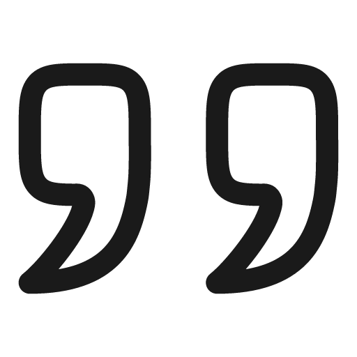 Quote outline icon, outline style, from Solar