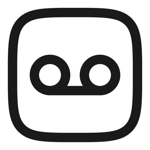 Record square outline icon, outline style, from Solar