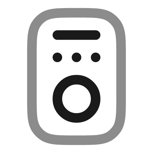 Remote controller line duotone icon, two-tone style, from Solar