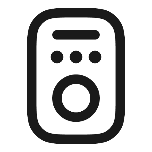 Remote controller outline icon, outline style, from Solar