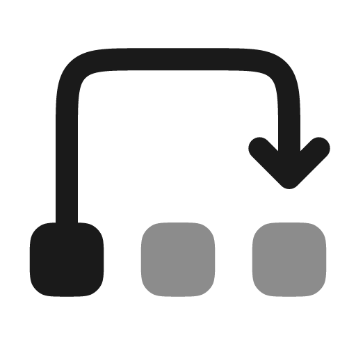 Reorder 2 bold duotone icon, two-tone style, from Solar