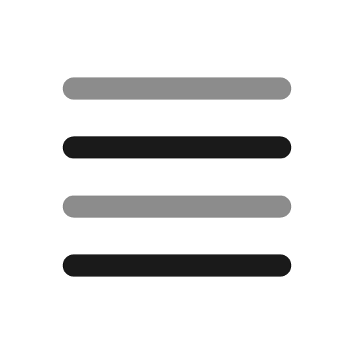 Reorder line duotone icon, two-tone style, from Solar