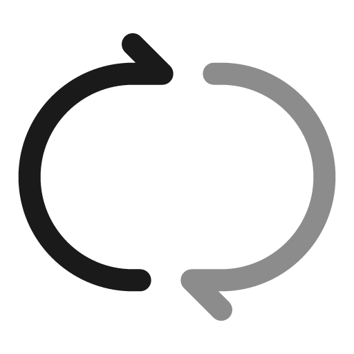 Repeat bold duotone icon, two-tone style, from Solar