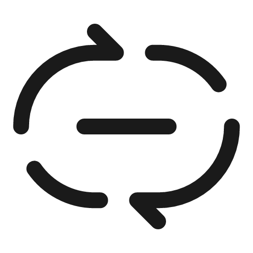 Repeat one minimalistic broken icon, line style, from Solar