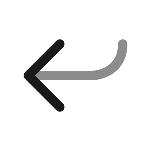 Reply 2 bold duotone icon, two-tone style, from Solar