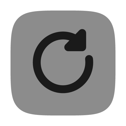 Restart square bold duotone icon, two-tone style, from Solar