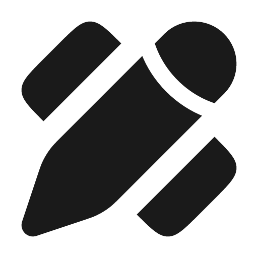 Ruler cross pen bold icon, bold style, from Solar