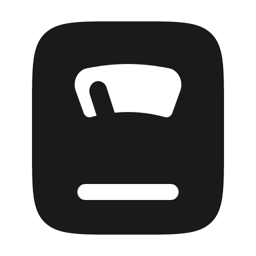 Scale bold icon, bold style, from Solar