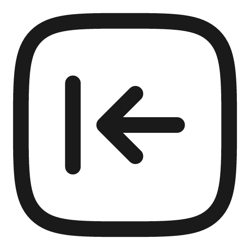 Send square linear icon, line style, from Solar