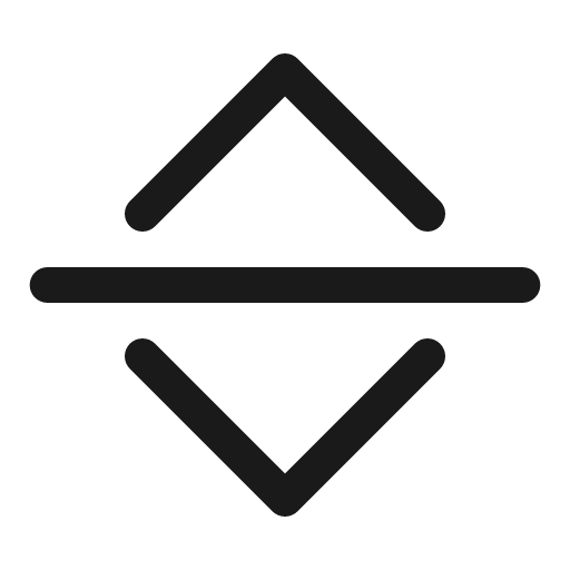 Separator horizontal bold icon, bold style, from Solar