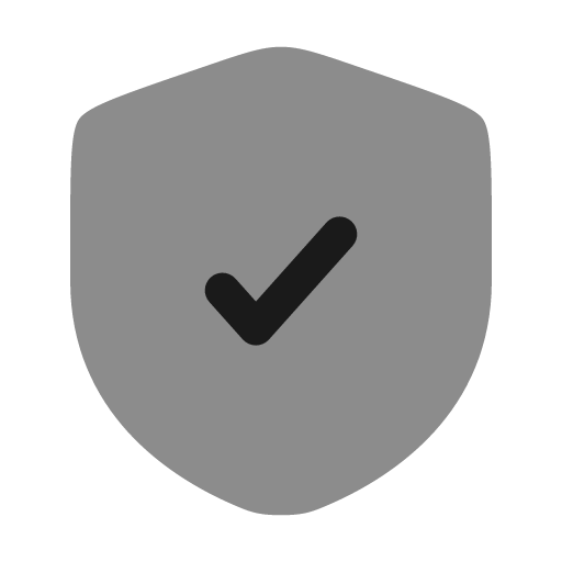 Shield check bold duotone icon, two-tone style, from Solar