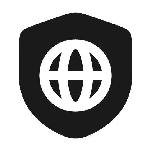 Shield network bold icon, bold style, from Solar