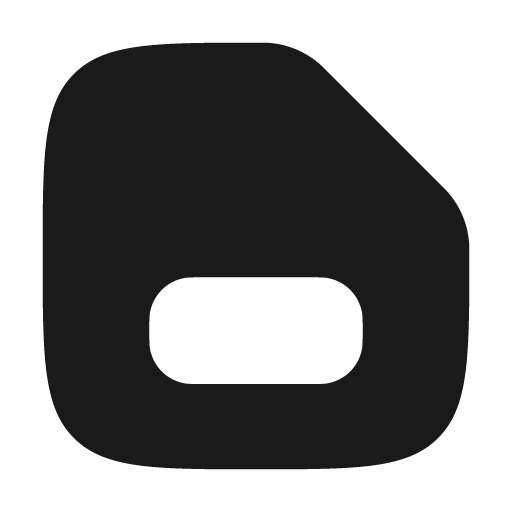 Sim card minimalistic bold icon, bold style, from Solar