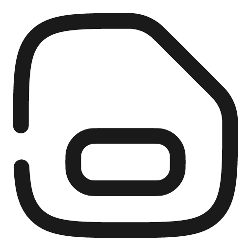 Sim card minimalistic broken icon, line style, from Solar