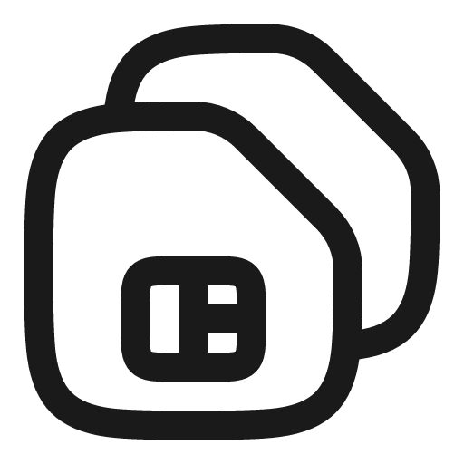 Sim cards linear icon, line style, from Solar