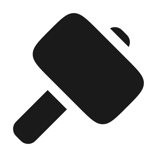 Sledgehammer bold icon, bold style, from Solar
