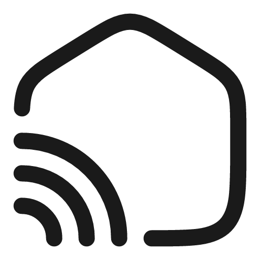 Smart home linear icon, line style, from Solar