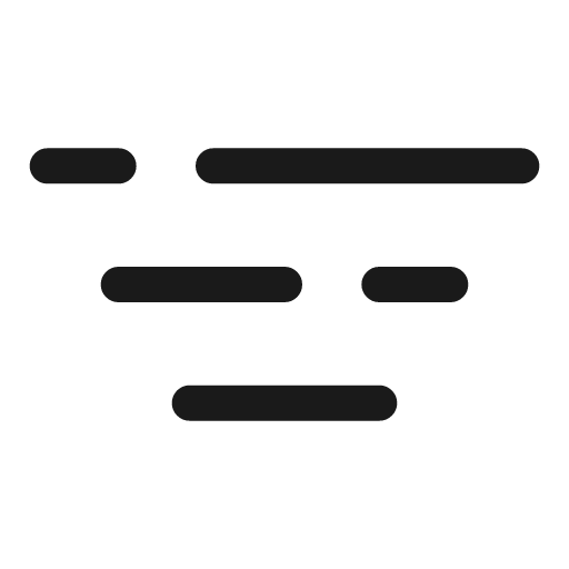 Sort broken icon, line style, from Solar