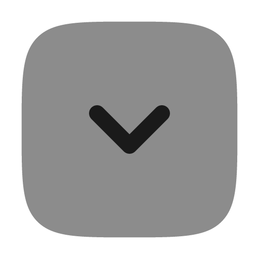Square alt arrow down bold duotone icon, two-tone style, from Solar