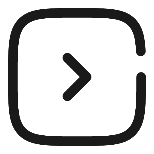 Square alt arrow right broken icon, line style, from Solar