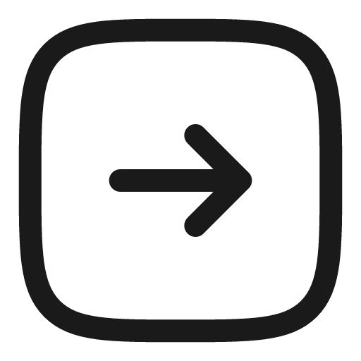 Square arrow right linear icon, line style, from Solar