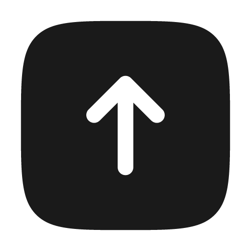 Square arrow up bold icon, bold style, from Solar