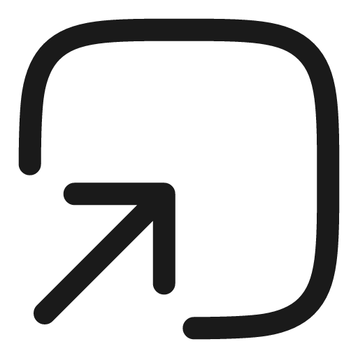 Square bottom up linear icon, line style, from Solar