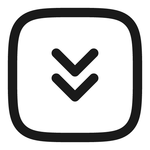 Square double alt arrow down linear icon, line style, from Solar