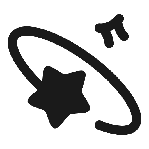 Star ring bold icon, bold style, from Solar