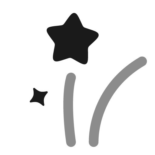 Stars line bold duotone icon, two-tone style, from Solar