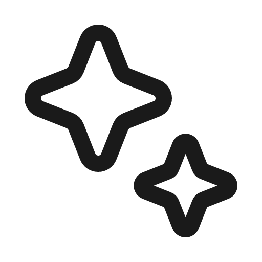 Stars linear icon, line style, from Solar