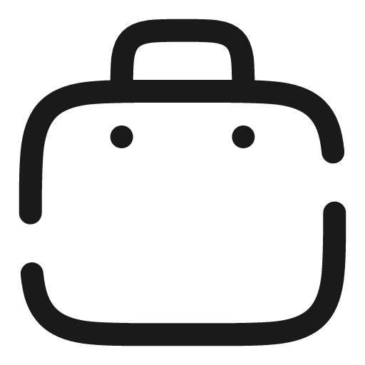 Suitcase broken icon, line style, from Solar