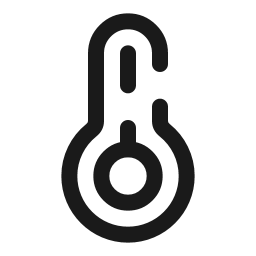Temperature broken icon, line style, from Solar
