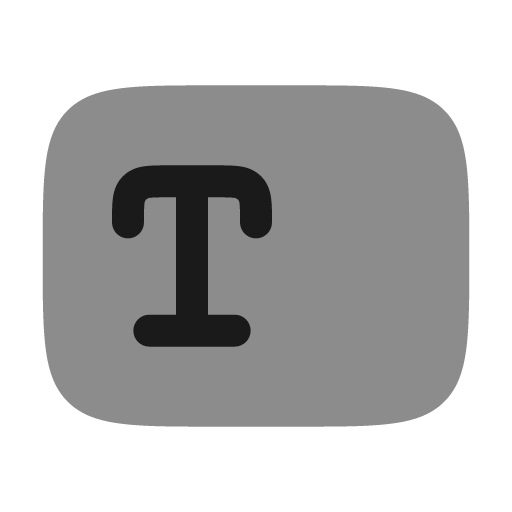 Text field bold duotone icon, two-tone style, from Solar