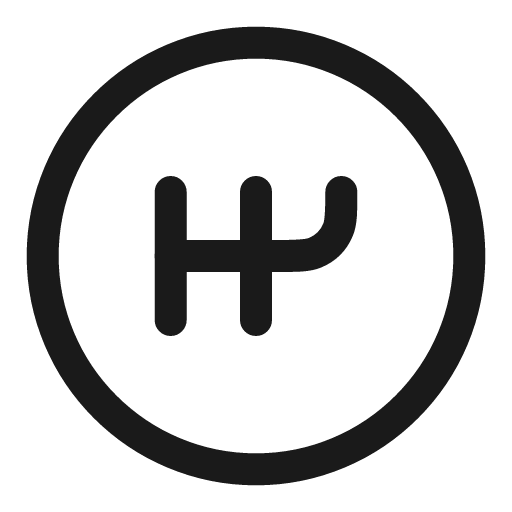 Transmission circle linear icon, line style, from Solar