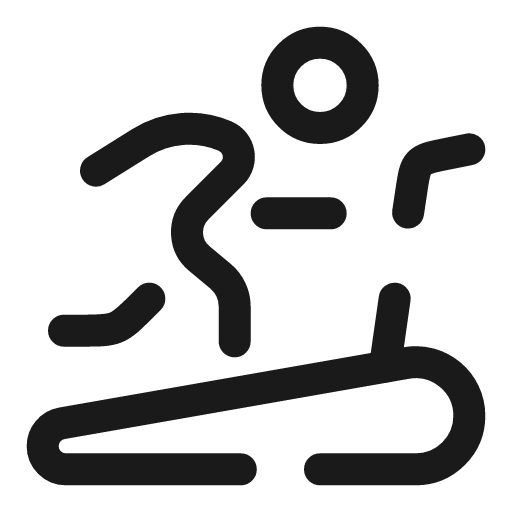 Treadmill broken icon, line style, from Solar