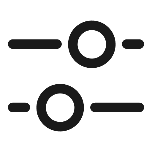 Tuning 2 outline icon, outline style, from Solar