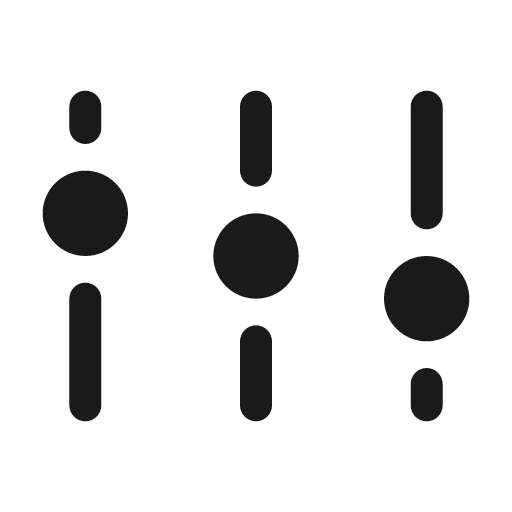 Tuning 3 bold icon, bold style, from Solar