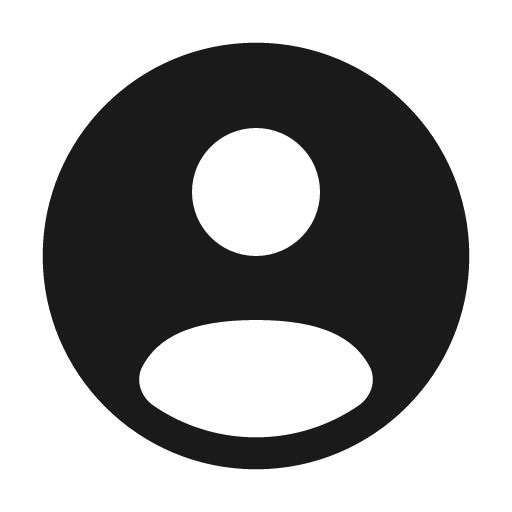 User circle bold icon, bold style, from Solar