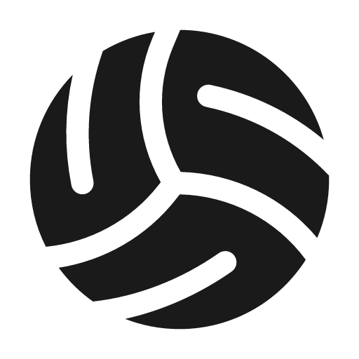 Volleyball 2 bold icon, bold style, from Solar