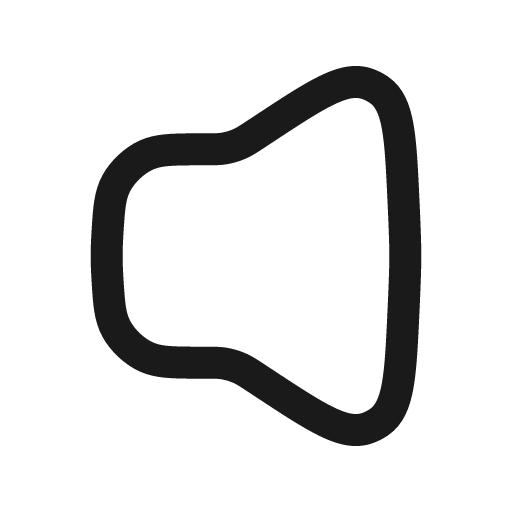 Volume outline icon, outline style, from Solar