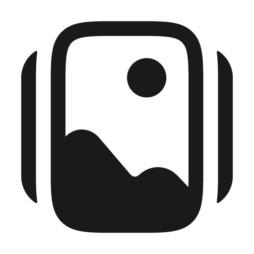 Wallpaper bold icon, bold style, from Solar