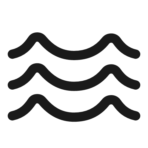Water linear icon, line style, from Solar
