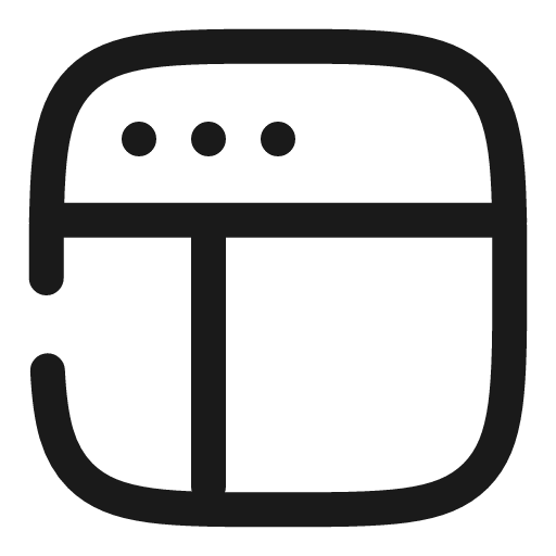 Window frame broken icon, line style, from Solar