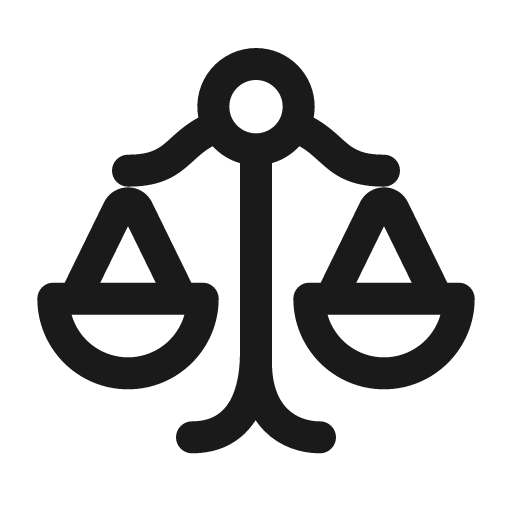 Balance icon, solid style, from Stash Icons