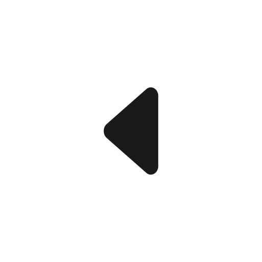 Caret left icon, solid style, from Stash Icons
