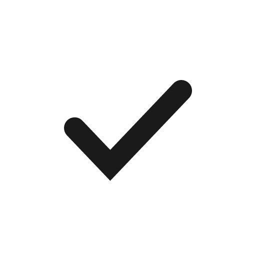 Check solid icon, filled style, from Stash Icons