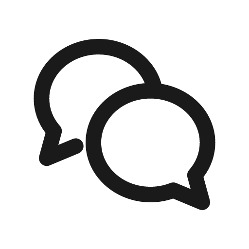 Comments icon, solid style, from Stash Icons