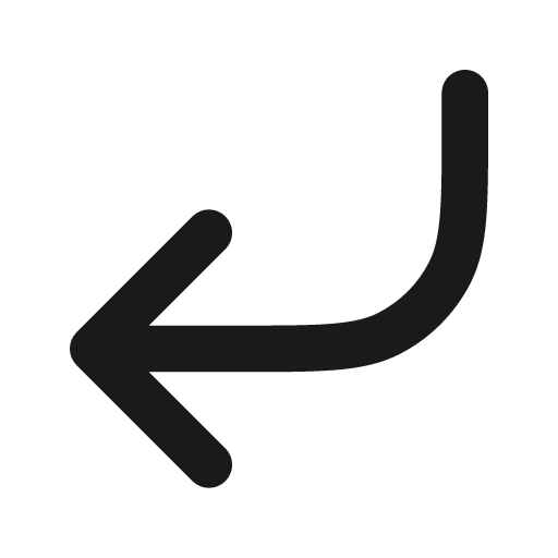 Corner down left solid icon, filled style, from Stash Icons